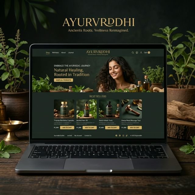 Ayurvrddhi Website